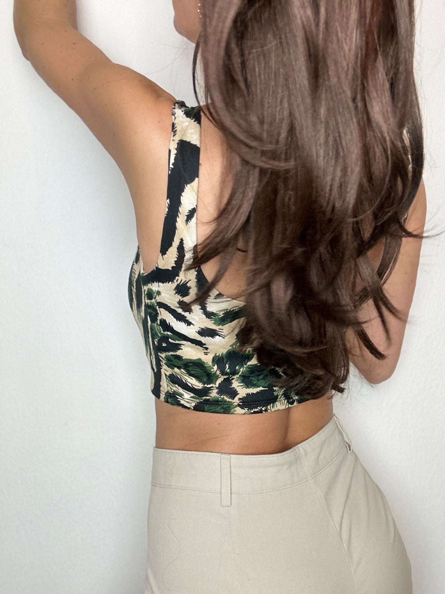 Bliss Top Tiger Print