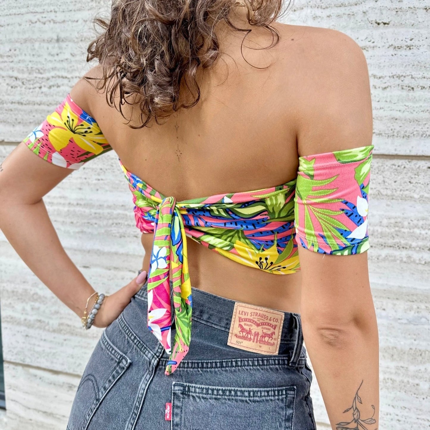 Top Eli Tropical Short