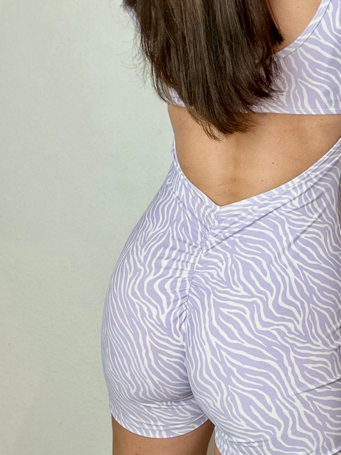 Jumpsuit Short (Animal Print)