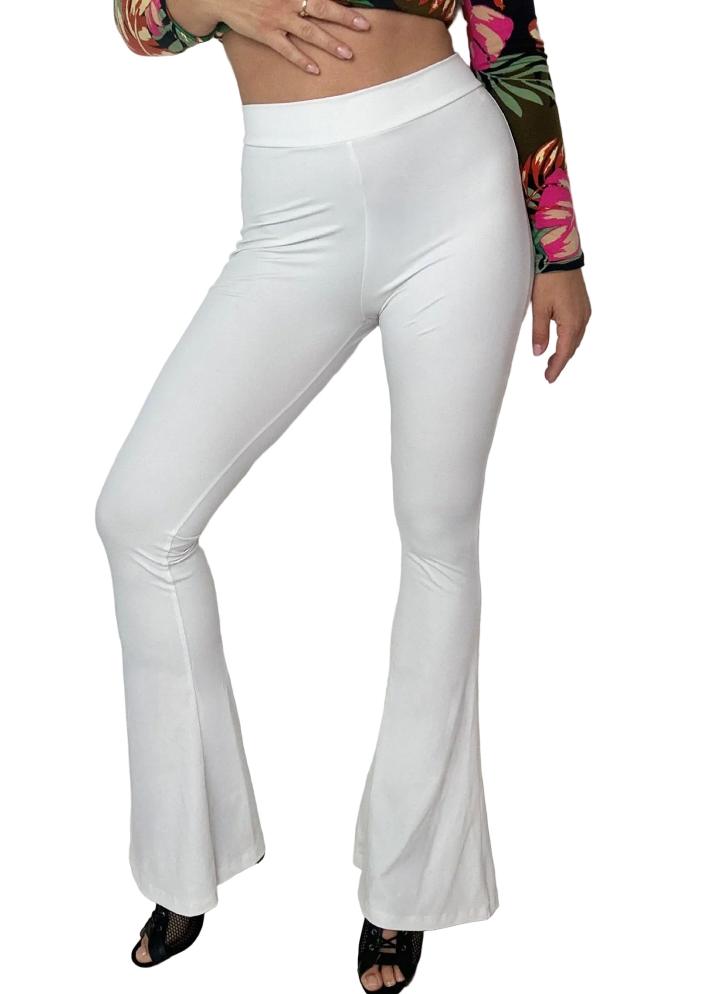 Flared Scrunch Pants