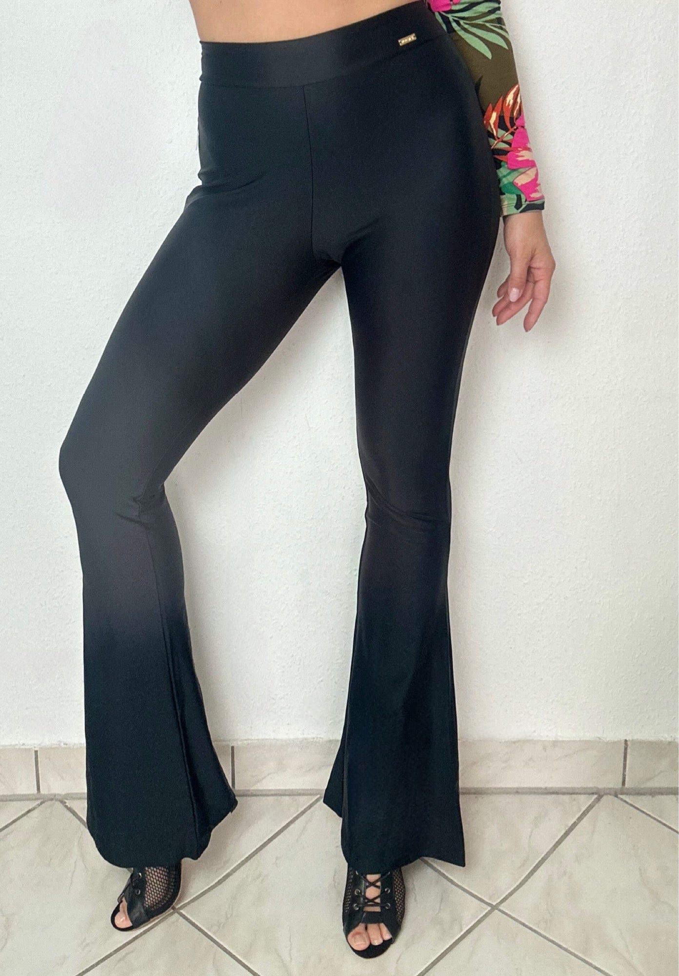 Flared Scrunch Pants