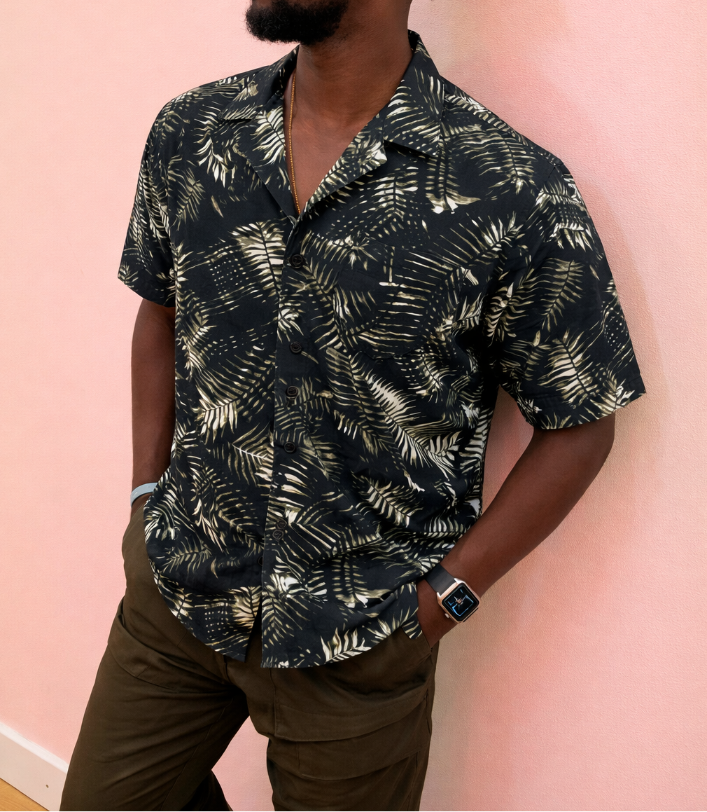 Men's Dance Shirt Prints Tropical