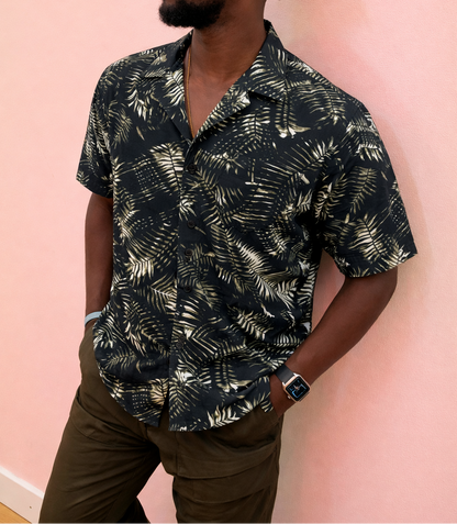 Men's Dance Shirt Prints Tropical
