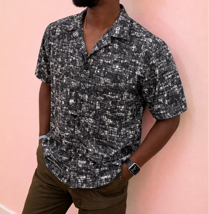 Men's Dance Shirt Prints Multicolor