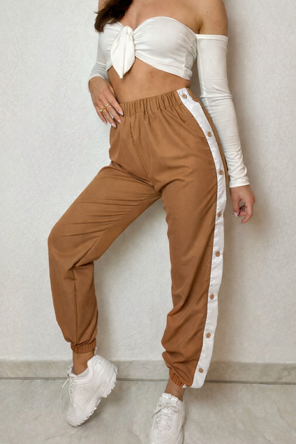 Button Up Dance Jogger