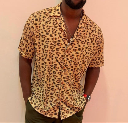 Men's Dance Shirt Prints Animal
