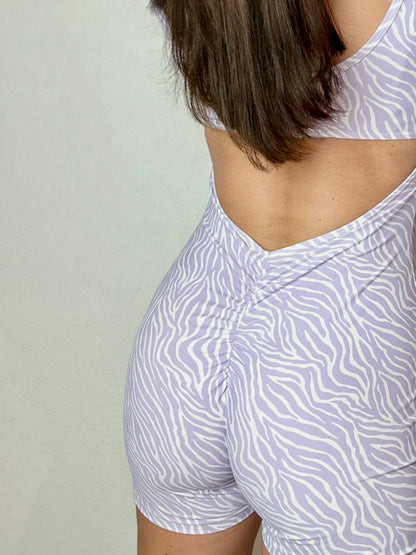 Jumpsuit Short (Animal Print)