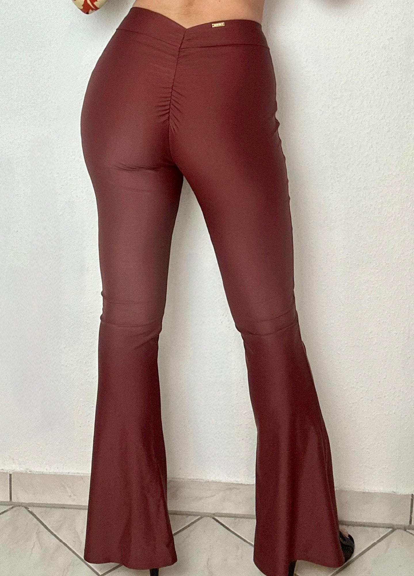 Flared Scrunch Pants