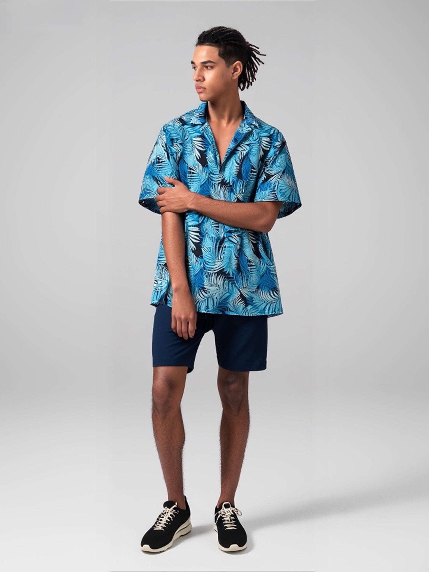 Men's Dance Shirt Prints Tropical