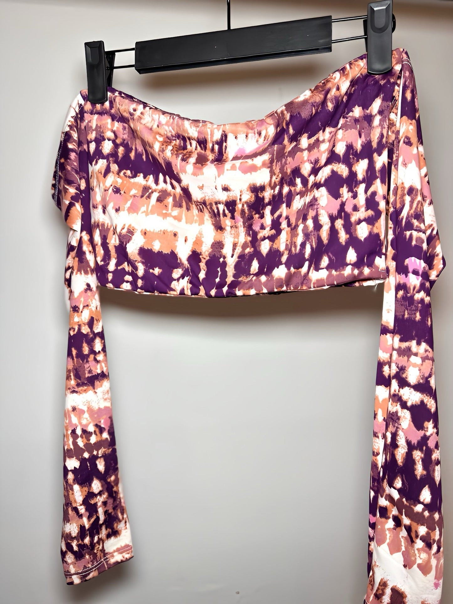 Top Eli Tie-Dye Long with removable Ribbon