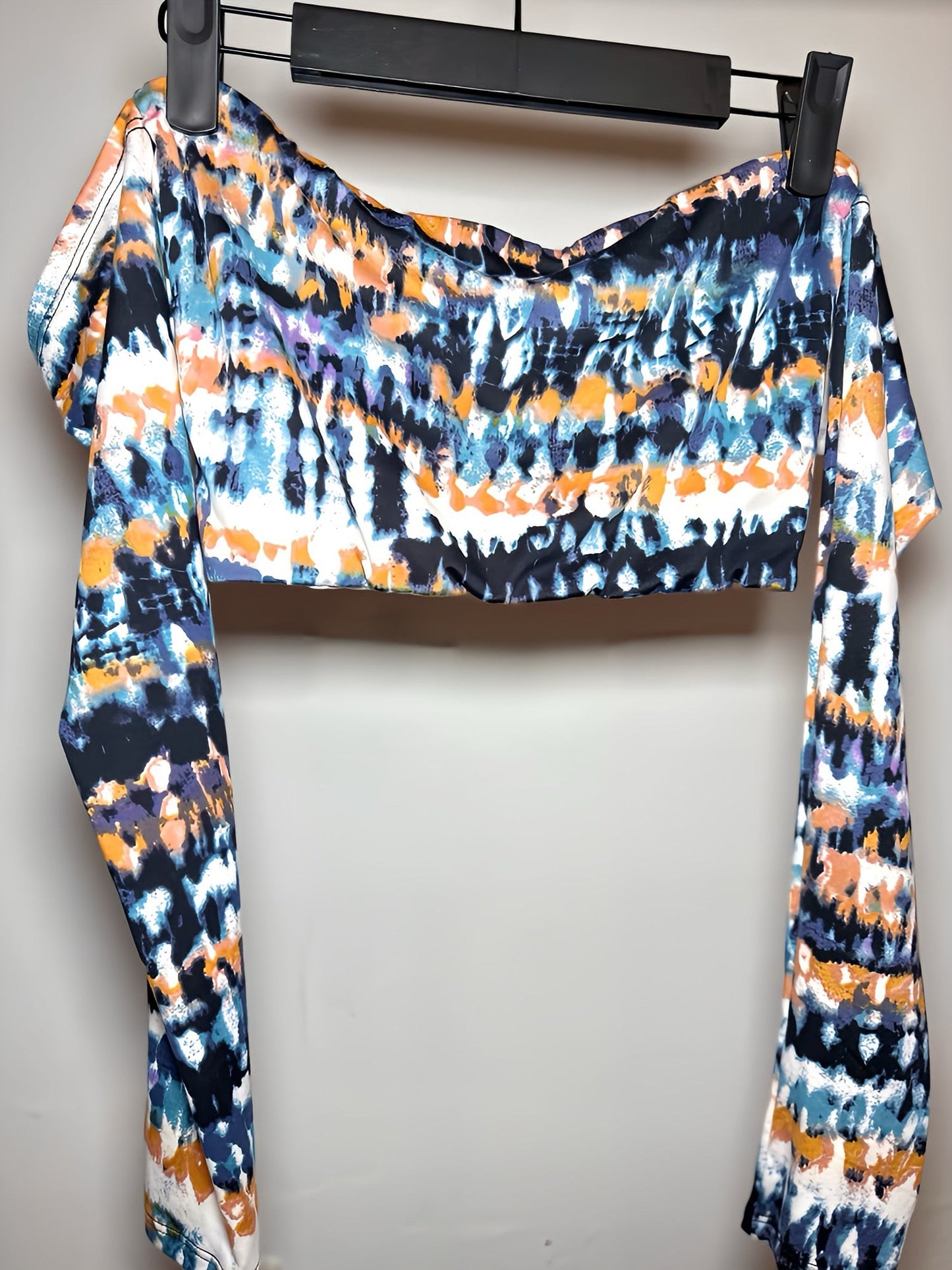 Top Eli Tie-Dye Long with removable Ribbon