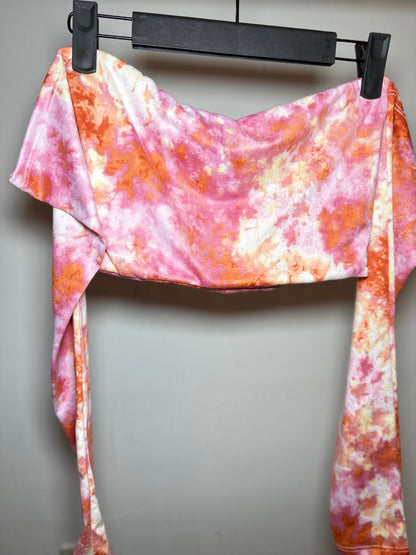 Top Eli Multicolor Long with removable Ribbon