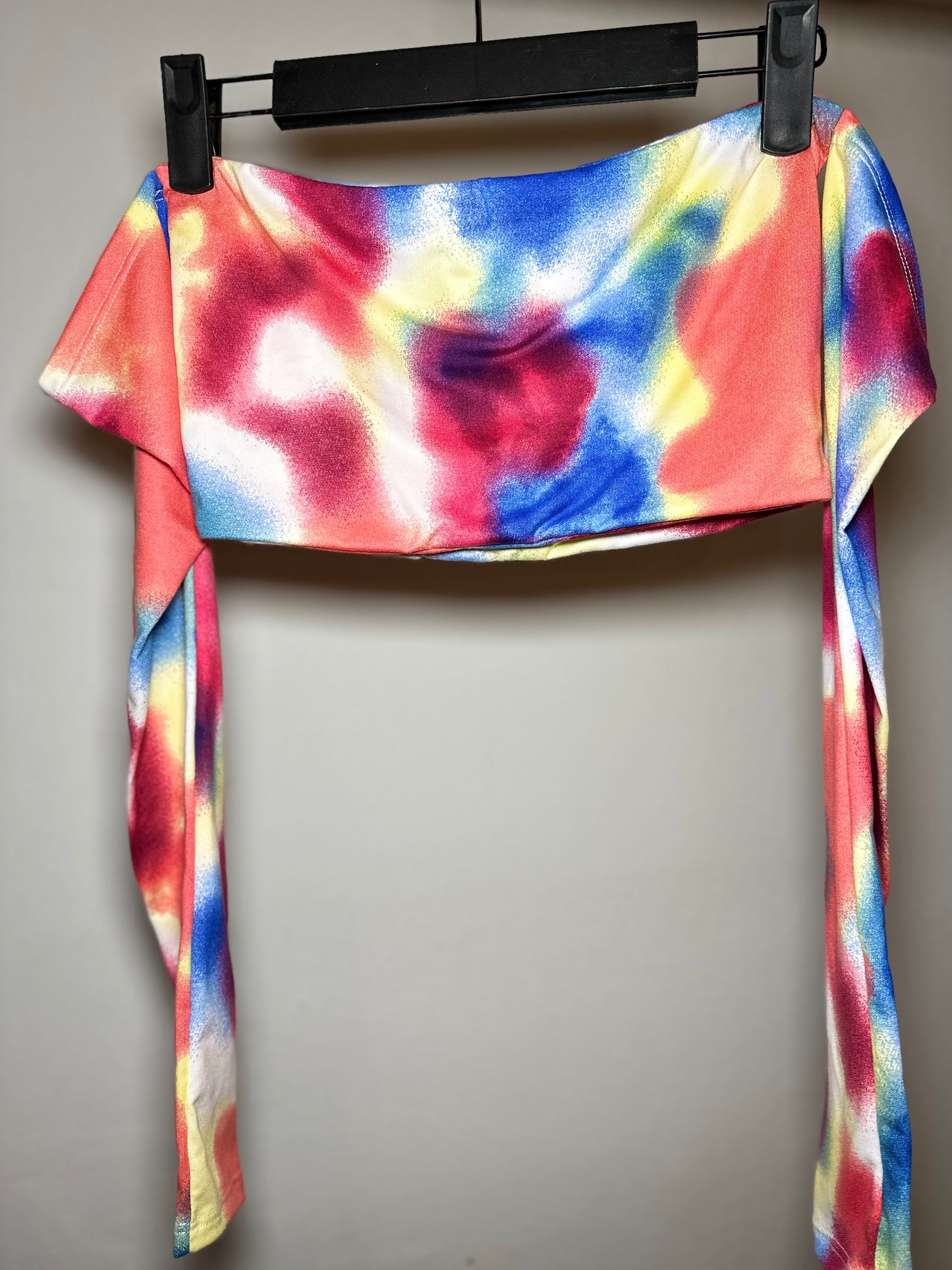 Top Eli Multicolor Long with removable Ribbon