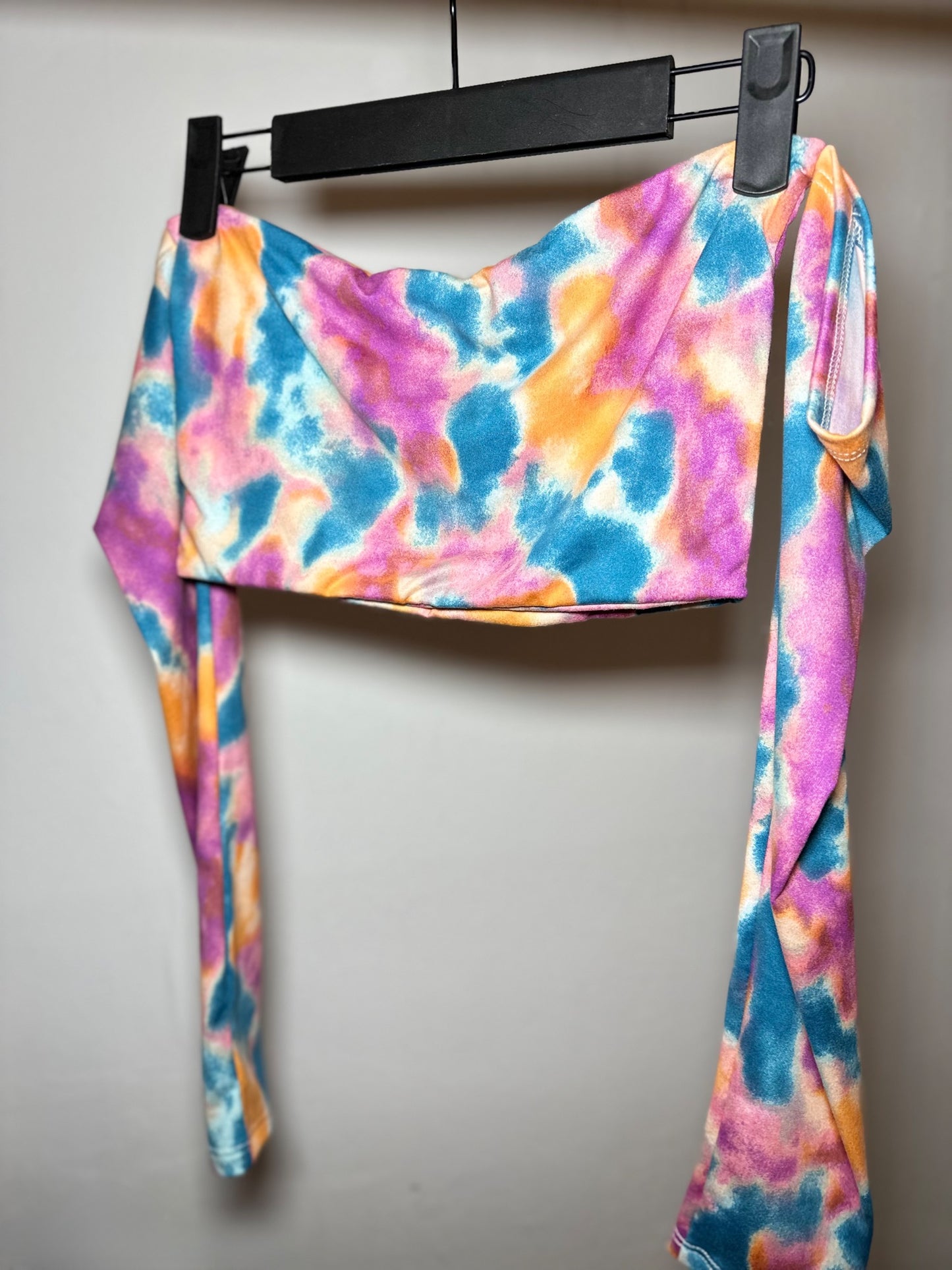 Top Eli Multicolor Long with removable Ribbon