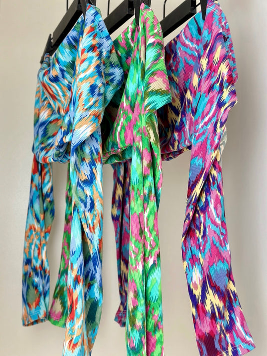 Top Eli Rib Inca Long with removable Ribbon (high strech)